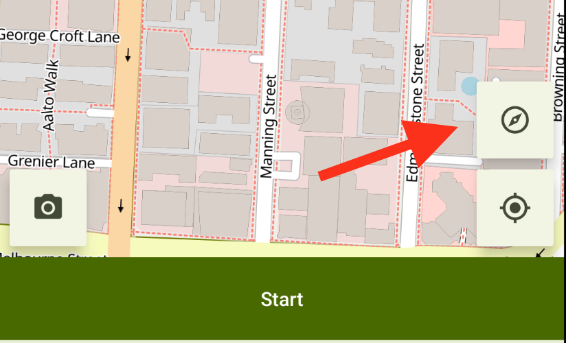 VMFit locking map north up